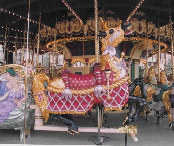 Euro Disney - Queen's Chariot Horse